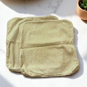 La Z Boy Mustard Yellow Throw Decor Pillow Covers Set of 2